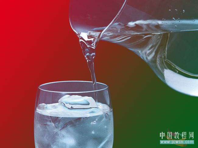 photoshop實例教程:利用ps的圖層混合選項摳出透明玻璃杯-網頁設計
