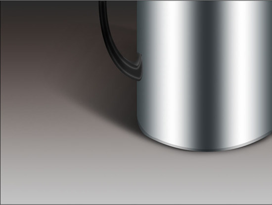 photoshop制作逼真的不銹鋼杯