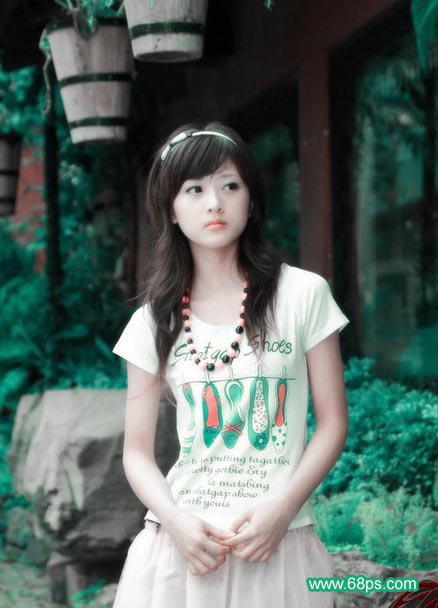 photoshop教程:動感模糊的光束來點綴圖片