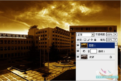 photoshop教程:調色藍天白云_網頁設計webjx.com轉載