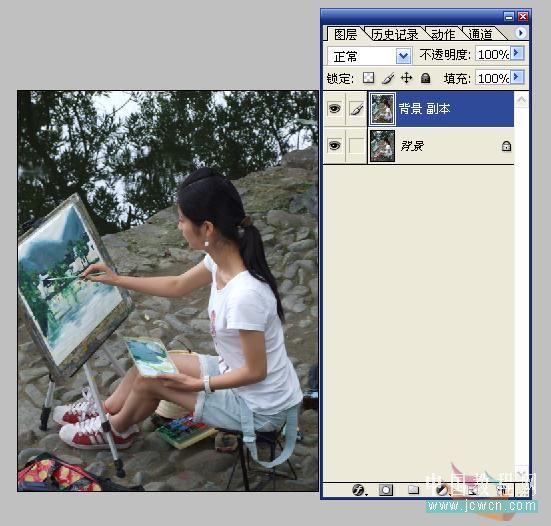 ps調色教程:藍橙色調照片的制作方法_網頁設計webjx.com網絡轉載