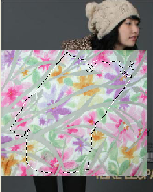 photoshop教程:美女衣服增添好看花紋_webjx.com