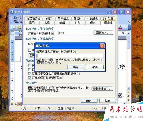怎么給word文檔設置打開密碼