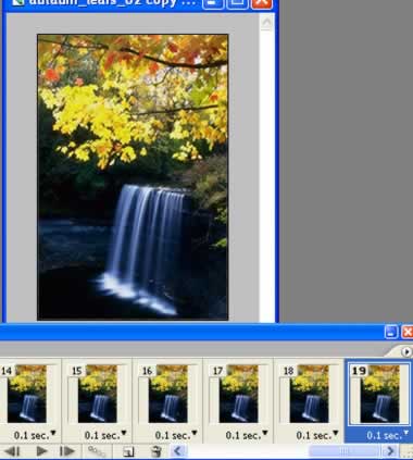 photoshop制作楓葉飄落的動畫風景_網頁設計webjx.com整理