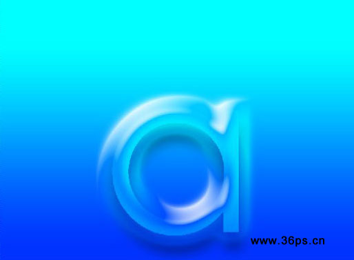 photoshop文字特效實例:字也可以寫在深海里_webjxcom
