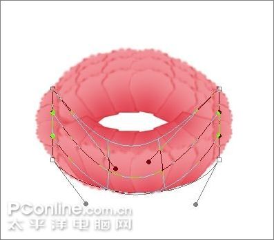 用photoshop鼠繪一支康乃馨