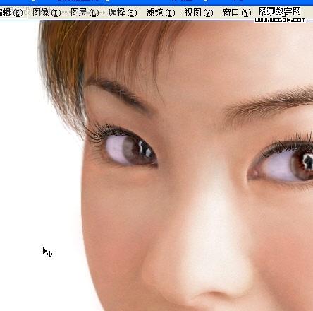 photoshop鼠繪教程:氣質美女_webjx.com