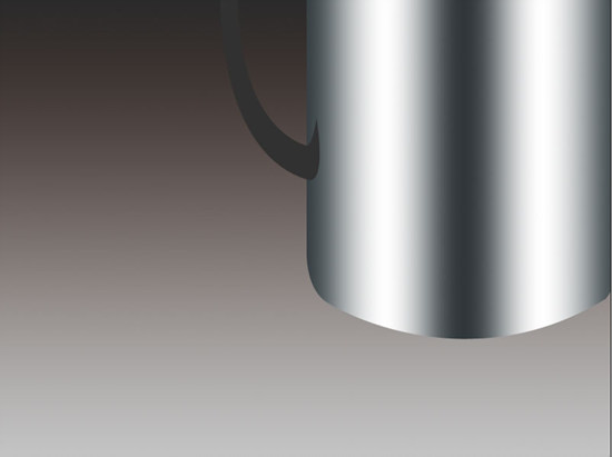 photoshop制作逼真的不銹鋼杯