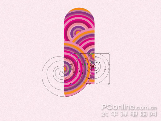 photoshop cs4繪制時尚女性主題視覺