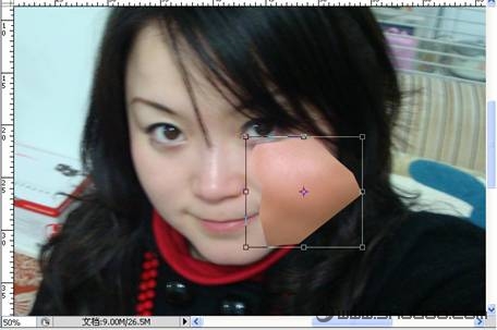 photoshop技巧:讓mm的皮膚表現得絕美