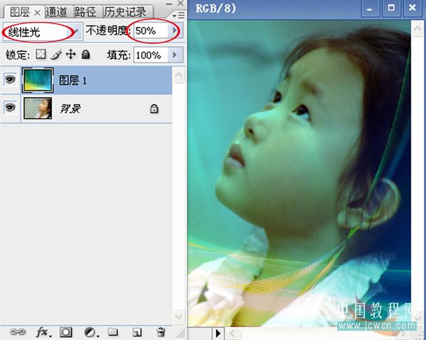 photoshop圖像合成教程:藝術化普通照片_網頁設計webjx.com轉載