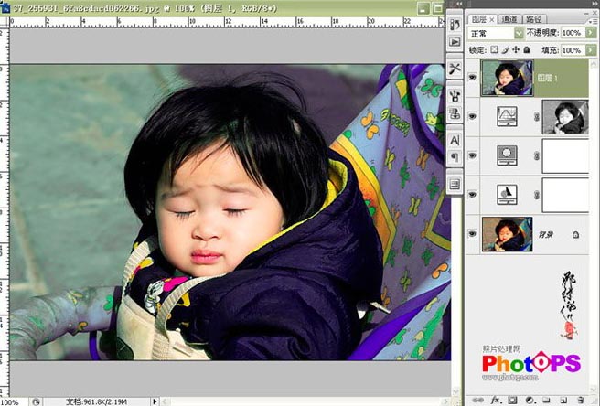 photoshop調色教程:陽光明媚照片_網頁設計webjx.com轉載