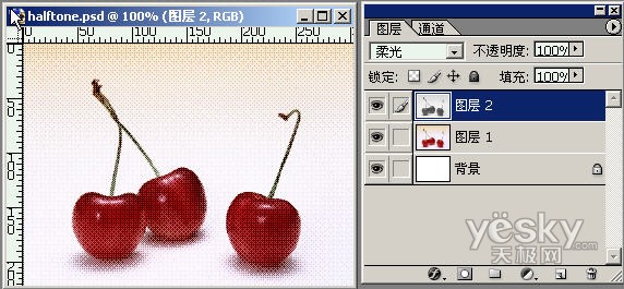 photoshop修飾圖片具有傳統印刷特效_webjx.com