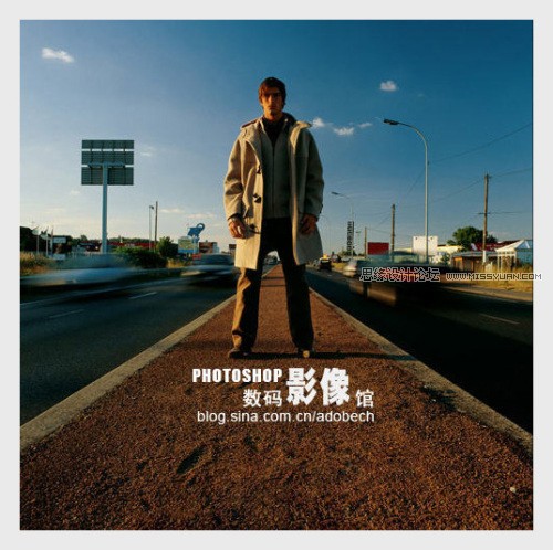 photoshop調出夕陽余暉下的金黃色調