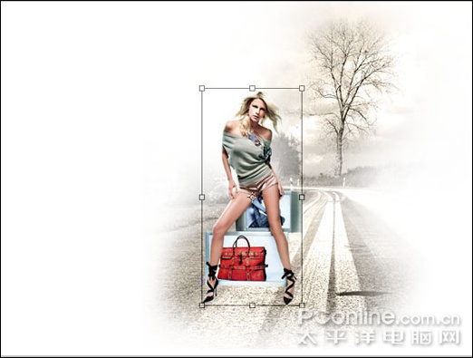 photoshop cs4打造時尚女性主題作品