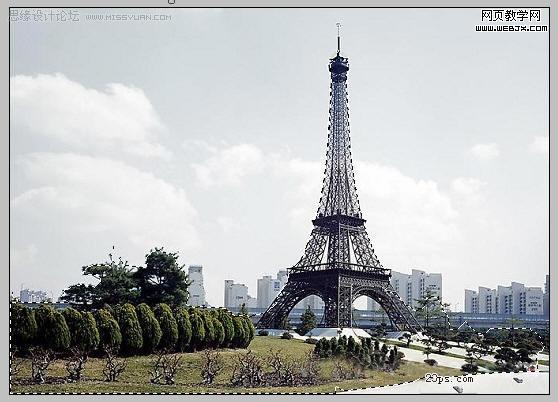 photoshop中制作雪景照片的2種方法_網頁設計