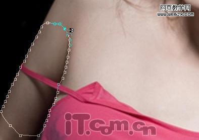 photoshop簡單合成教程:美女添加紋身_網頁設計