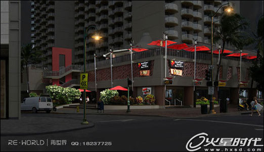photoshop模擬燈光場景3d渲染光感_webjx.com