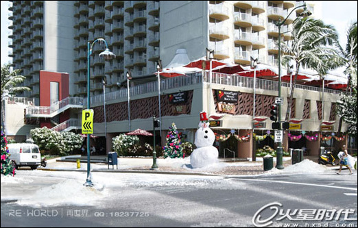 photoshop模擬燈光場景3d渲染光感_webjx.com