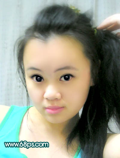 photoshop教程：這樣制作網絡美女