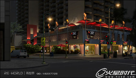 photoshop模擬燈光場景3d渲染光感_webjx.com