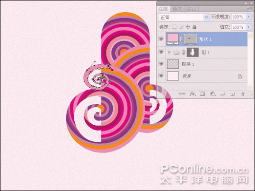 photoshop cs4繪制時尚女性主題視覺