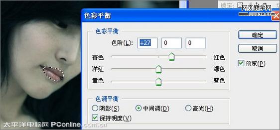 photoshop把圖片調成冷艷憂郁色調-www.webjx.com