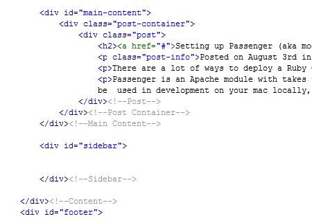 ps把psd網站模板切圖為xhtml+css的網頁_webjx