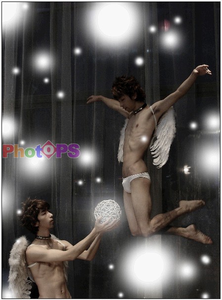 photoshop輕松制作男雙胞胎特效照片