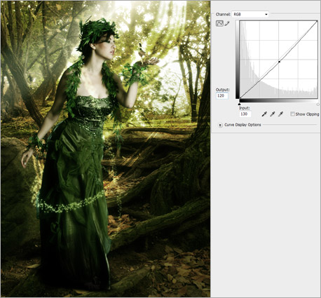 photoshop照片合成:制作奇幻森林場景_網頁設計