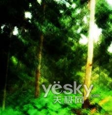 photoshop濾鏡處理風景照片煥然一新