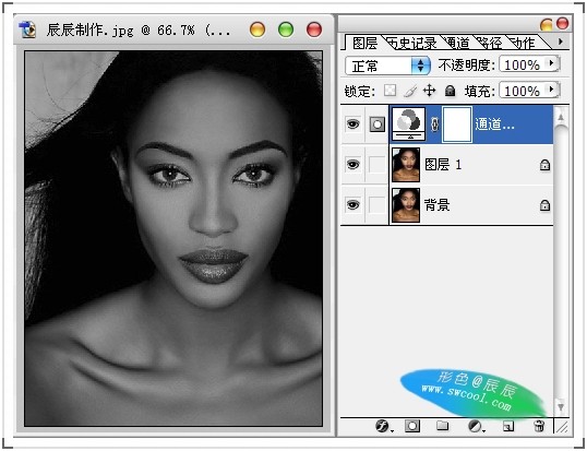 photoshop制作黃金首飾模特廣告色調