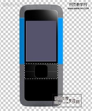 photoshop鼠繪教程:逼真的諾基亞5310手機_網頁設計