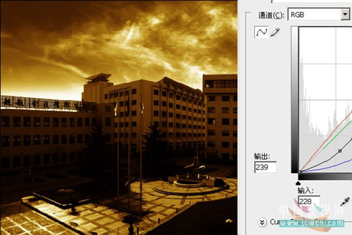 photoshop教程:調色藍天白云_網頁設計webjx.com轉載