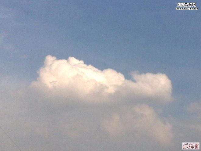 ps簡單快速調整灰暗天空為藍天空_webjx.com