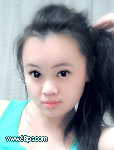photoshop教程：這樣制作網絡美女