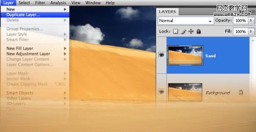 photoshop照片合成教程：暗調插畫效果_網頁設計