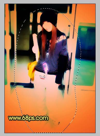 photoshop教程:mm照片變艷麗橙紅色調_webjx.com