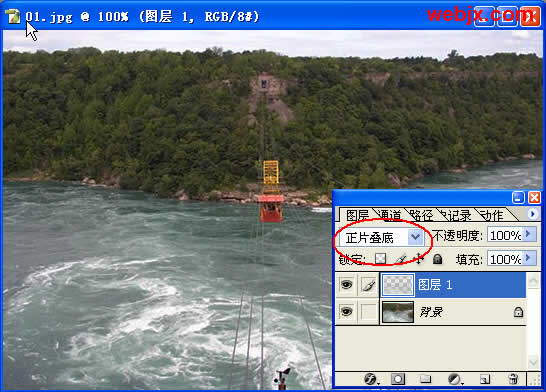 photoshop照片的對比度和顏色修改小技巧_網頁設計webjx.com原創