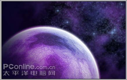 ps教程：濾鏡的多重運用制作星空壁紙