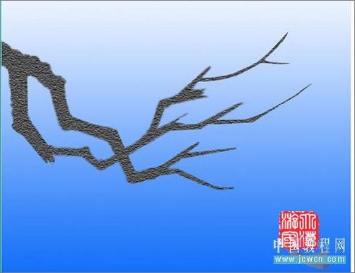 photoshop教程：鼠繪梅花_網頁設計webjx.com網絡轉載