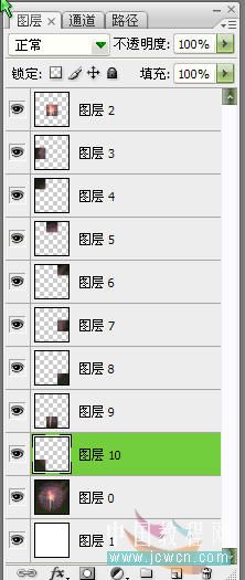 photoshop教程:制作圖片分割特效