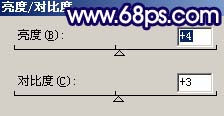 photoshop照片調色:藍色戀人風格照片