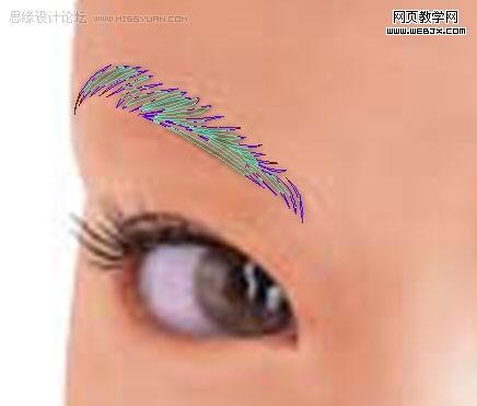 photoshop鼠繪教程:氣質美女_webjx.com
