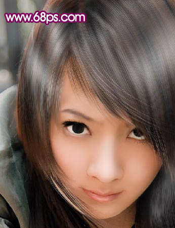 photoshop創意合成:叢林背景另類美女_webjx.com