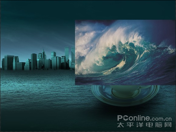 photoshop照片合成:驚濤駭浪在哪會有？
