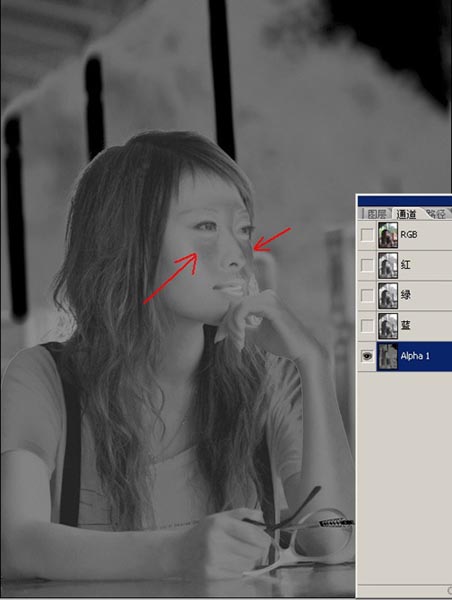 用photoshop的“計算”打造晶瑩通透皮膚_網頁設計webjx.com收集整理