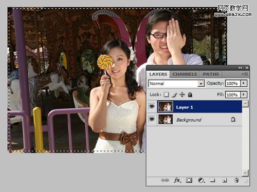 photoshop技巧:制作圓角圖片的簡易方法-網頁設計