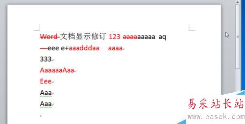 取消word2010文檔右側框修改注釋修訂框