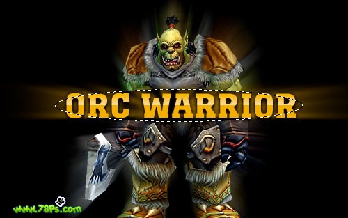 ps教程:為魔獸游戲角色添加光束特效_webjx.com